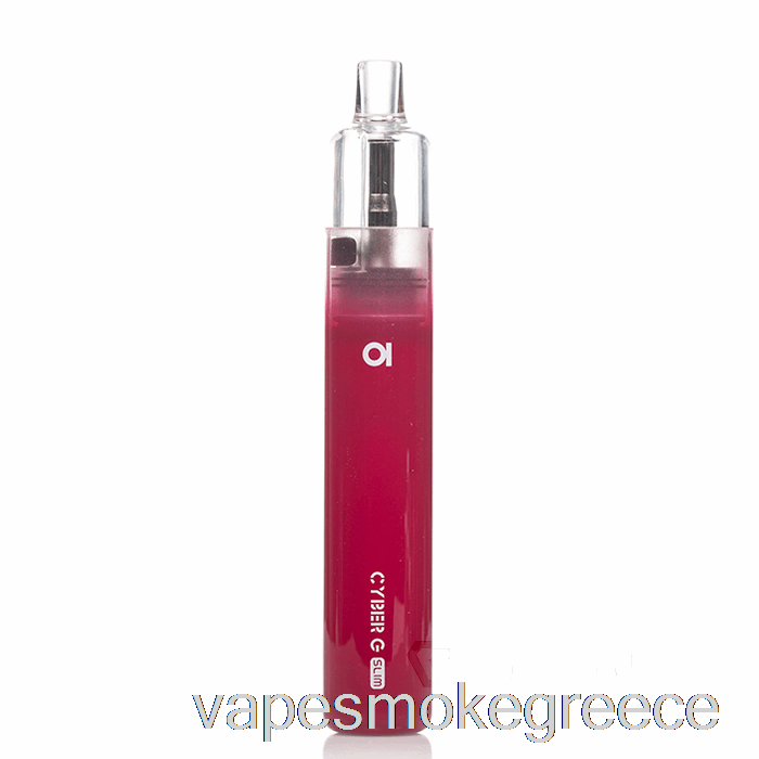 Vape Greece Aspire Cyber G Slim Pod System ιώδες κόκκινο